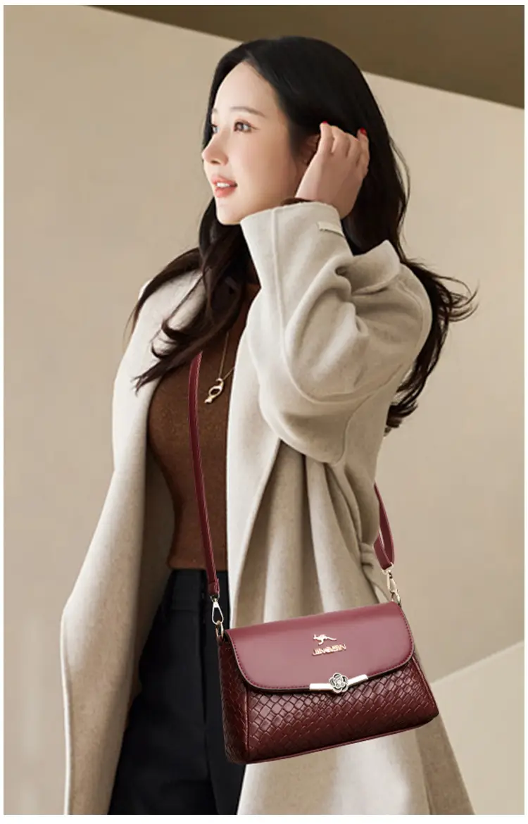Black New Woven Crossbody Bag for Women — feature 17