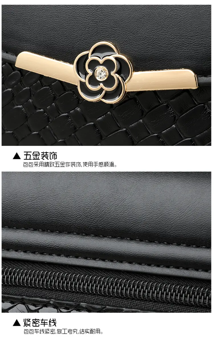 Black New Woven Crossbody Bag for Women — feature 24
