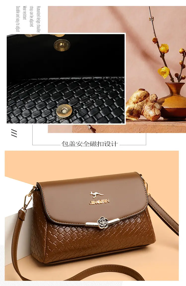Black New Woven Crossbody Bag for Women — feature 8
