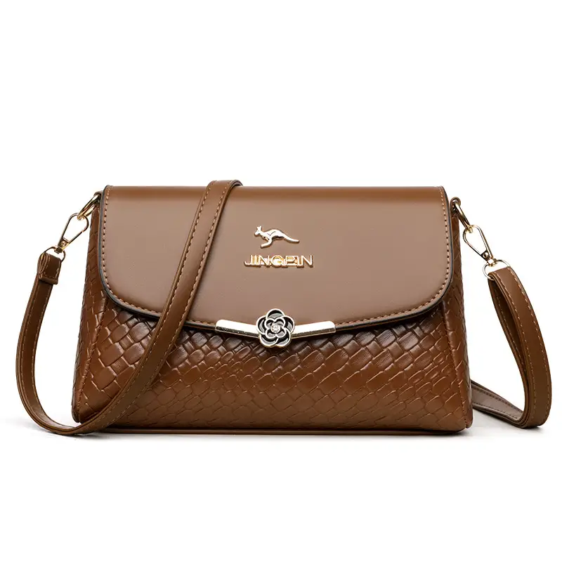 Black New Woven Crossbody Bag for Women - Image 3