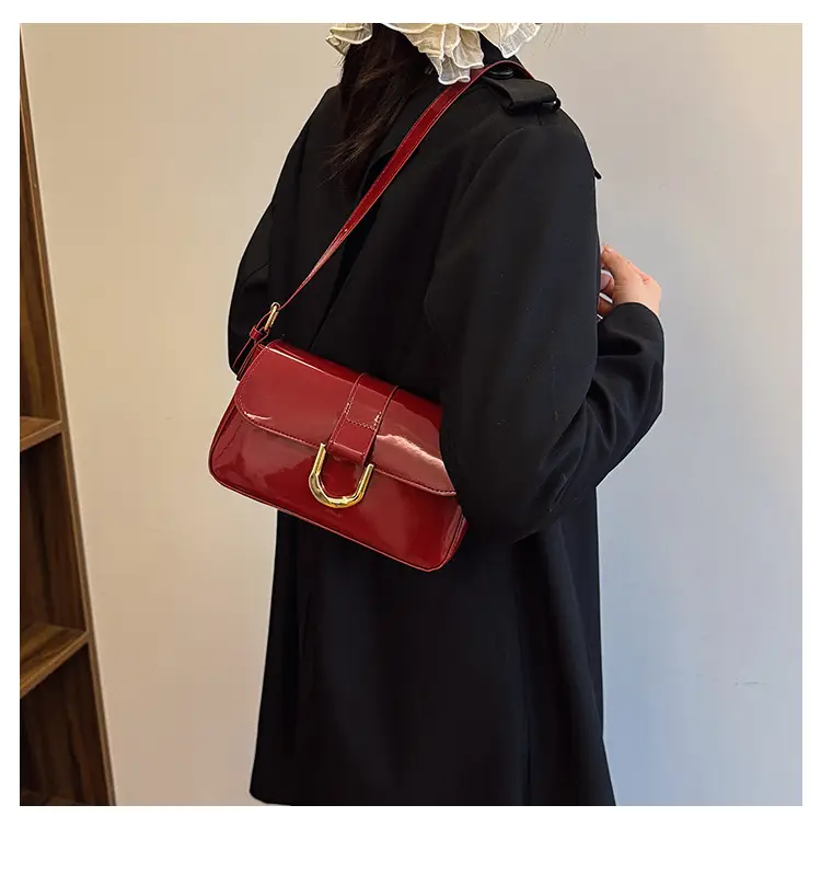 Red Glitter Shoulder Bag for Women 2025 New Arrival — feature 10
