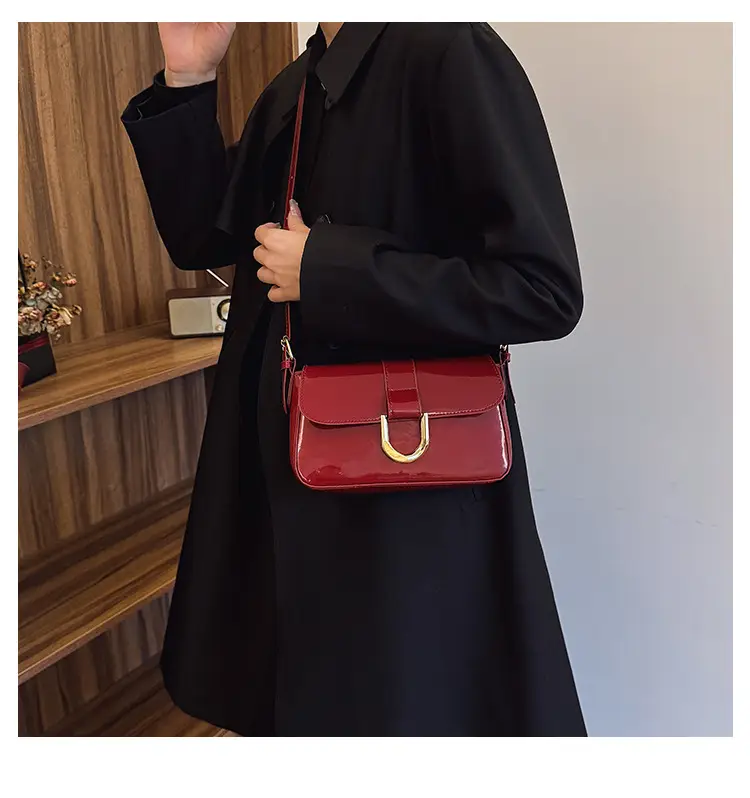 Red Glitter Shoulder Bag for Women 2025 New Arrival — feature 11