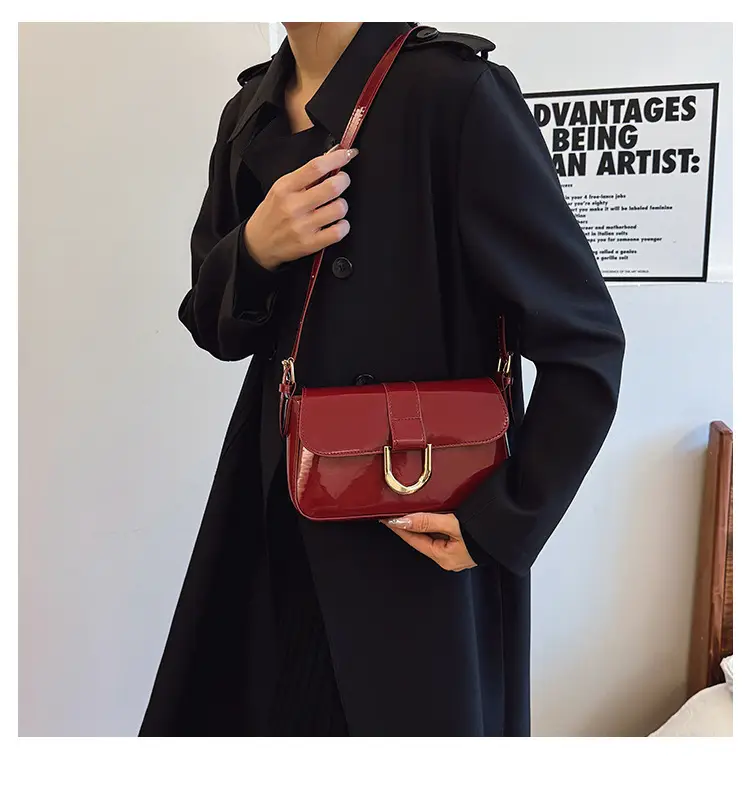 Red Glitter Shoulder Bag for Women 2025 New Arrival — feature 12