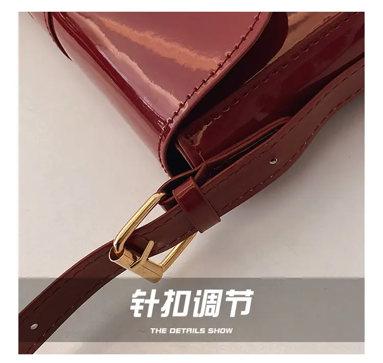 Red Glitter Shoulder Bag for Women 2025 New Arrival — feature 4