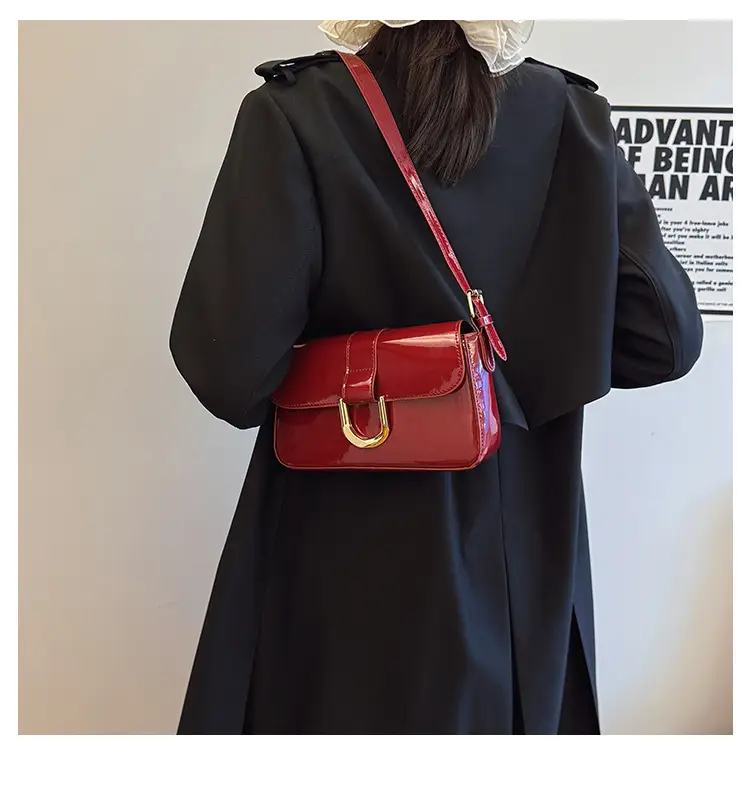 Red Glitter Shoulder Bag for Women 2025 New Arrival — feature 8