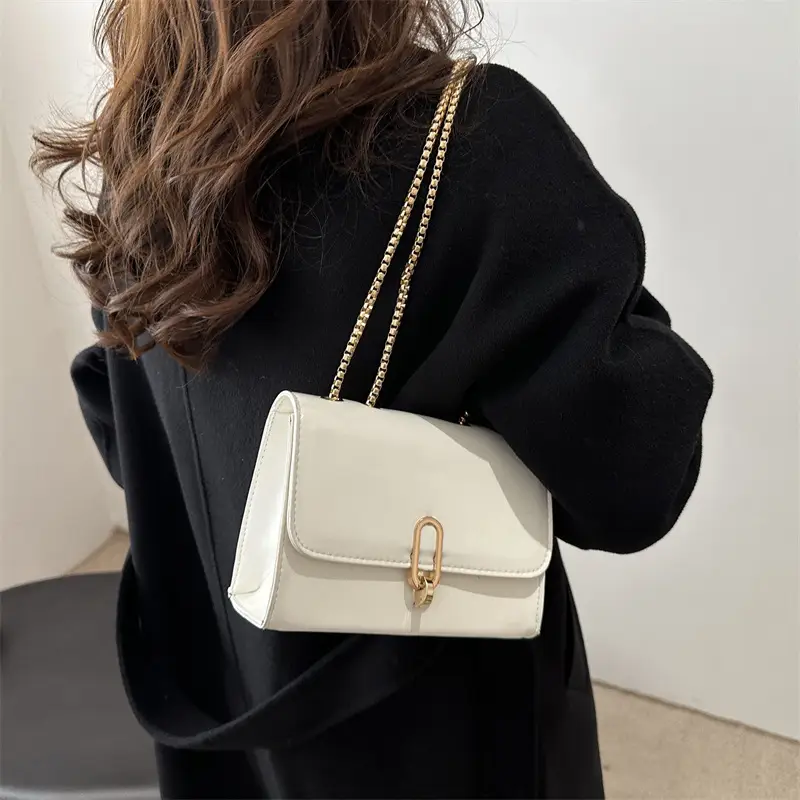 Women's Red French Style Shoulder Crossbody Bag 2025 - Image 5