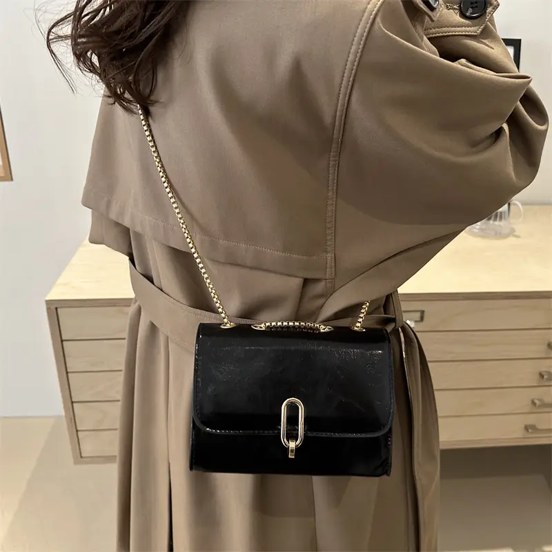 Women's Red French Style Shoulder Crossbody Bag 2025 - Image 6