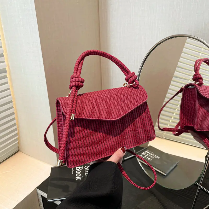 Women Niche Striped Shoulder Crossbody Bag 2025 - Image 11