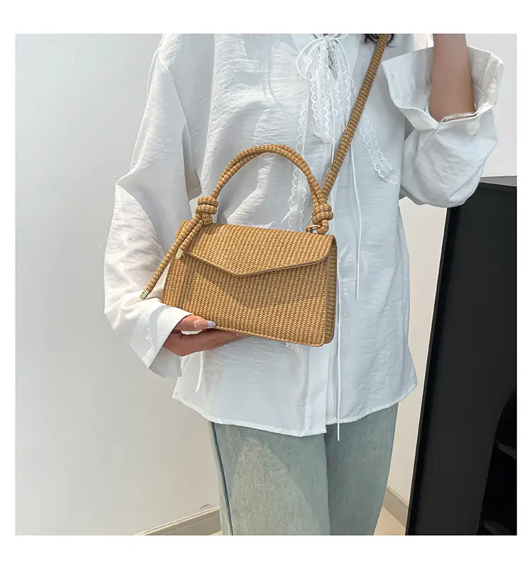 Women Niche Striped Shoulder Crossbody Bag 2025 — feature 29