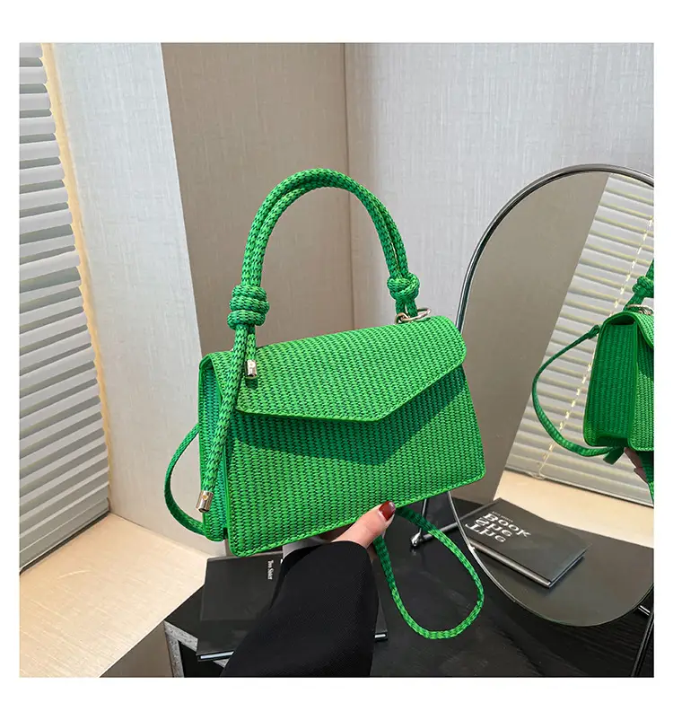 Women Niche Striped Shoulder Crossbody Bag 2025 — feature 32