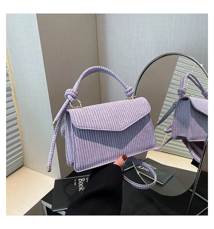 Women Niche Striped Shoulder Crossbody Bag 2025 — feature 36