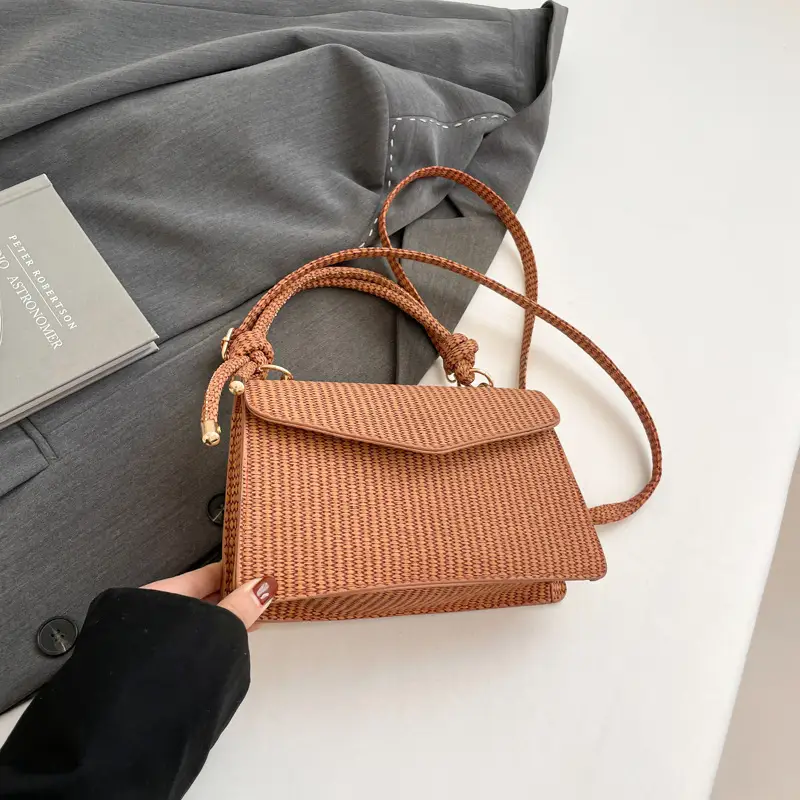 Women Niche Striped Shoulder Crossbody Bag 2025 - Image 6
