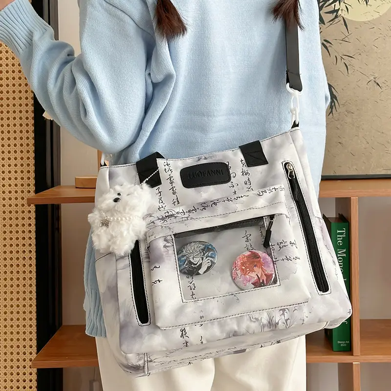New Blue Transparent Crossbody Bag for Girls School Travel - Image 7