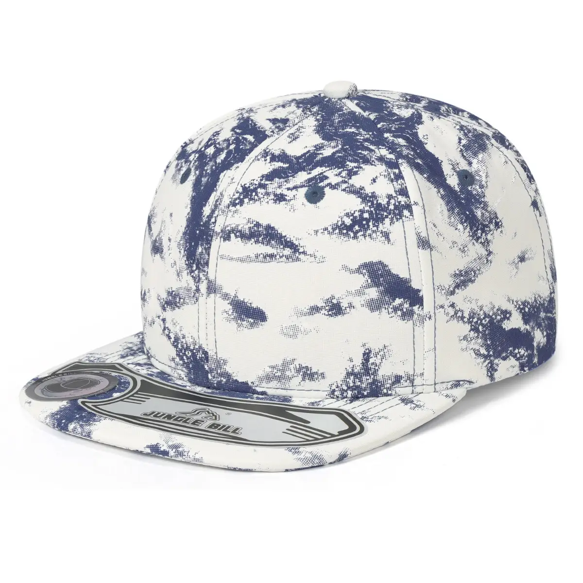 Jungle Bill Ink Painting Hip Hop Cap Hard Top Cap Export Quality Baseball Cap Fashion Trendy Cross Border - Image 3