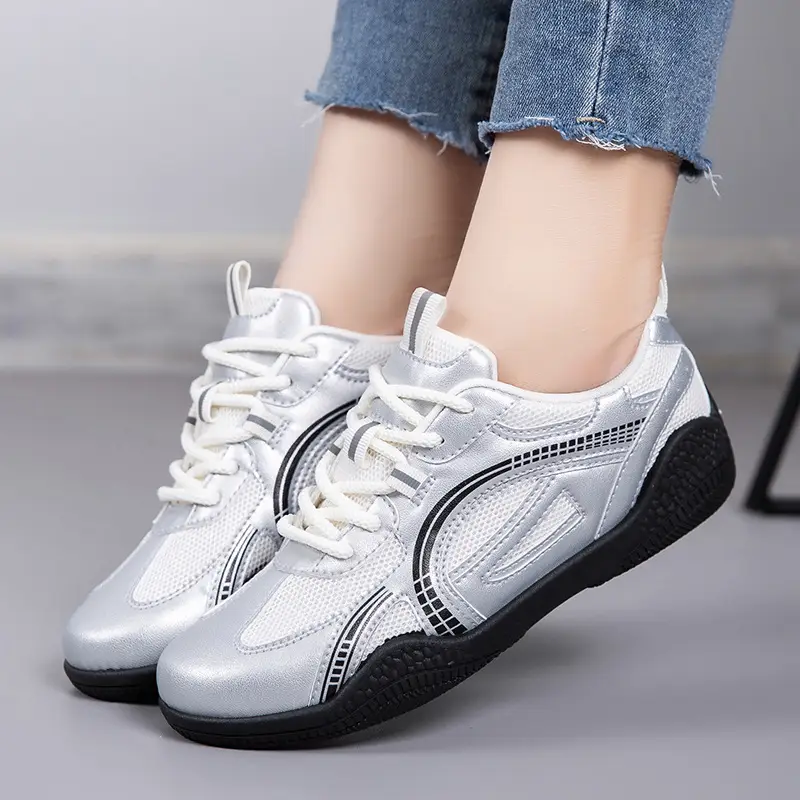 2026 Hot-Selling Spring Low-Top Casual Shoes for Women, Cross-Border Fashion Non-Slip Sneakers, Versatile Mesh German Training Shoes for Students - Image 5