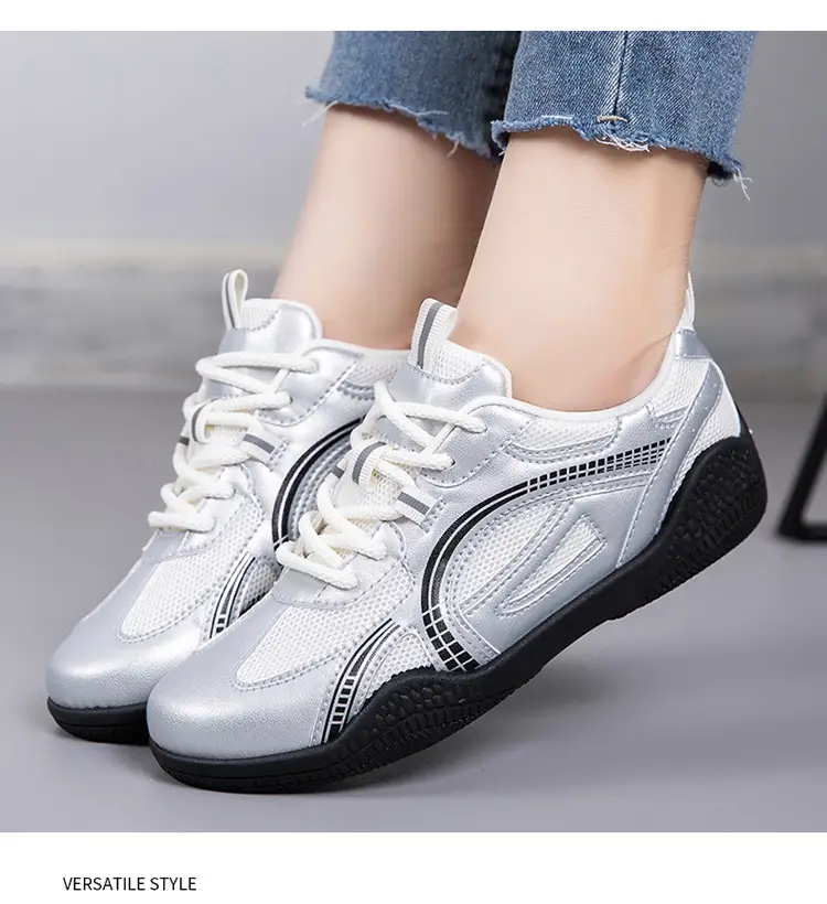 2026 Hot-Selling Spring Low-Top Casual Shoes for Women, Cross-Border Fashion Non-Slip Sneakers, Versatile Mesh German Training Shoes for Students — feature 15