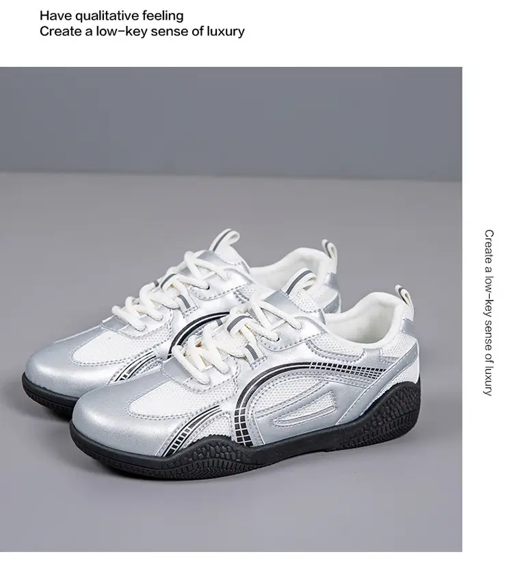 2026 Hot-Selling Spring Low-Top Casual Shoes for Women, Cross-Border Fashion Non-Slip Sneakers, Versatile Mesh German Training Shoes for Students — feature 22