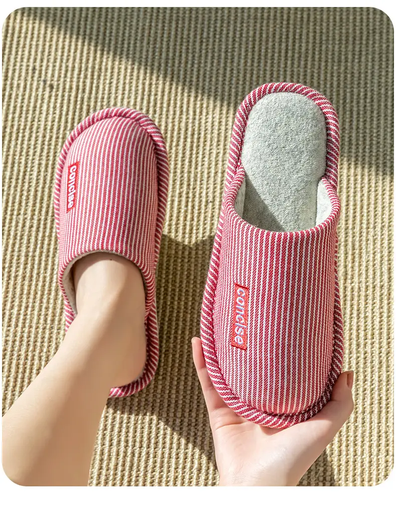 Cotton Non-Slip Slippers for Women Winter Warm — feature 5
