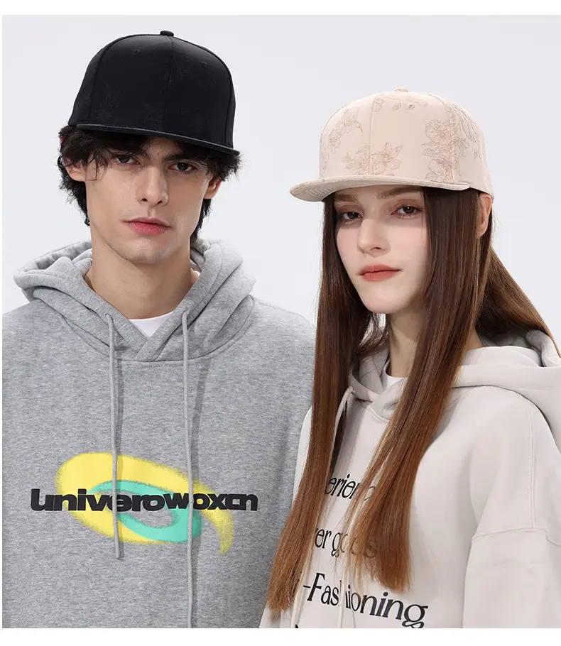 Jungle Bill Jacquard Hip Hop Cap Beige Hard Top — feature 12