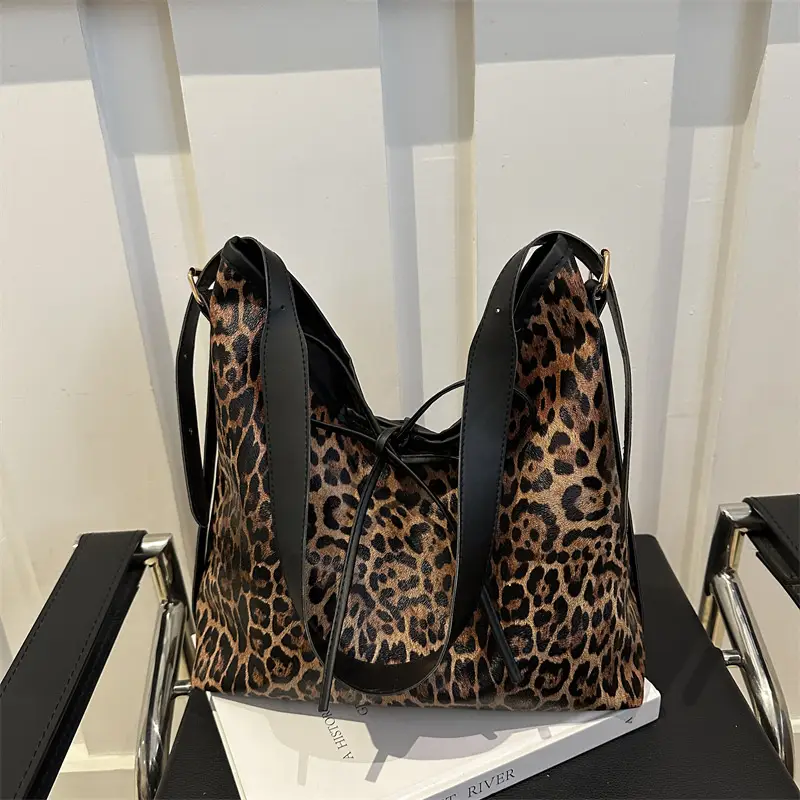 Leopard Print Women's Shoulder Bag 2025 New Style - Image 6