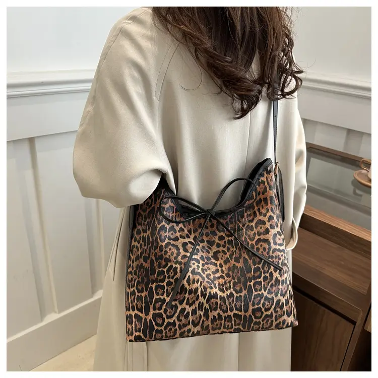 Leopard Print Women's Shoulder Bag 2025 New Style — feature 12