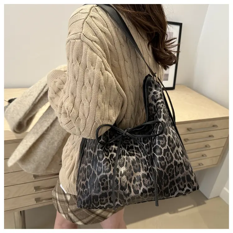 Leopard Print Women's Shoulder Bag 2025 New Style — feature 18