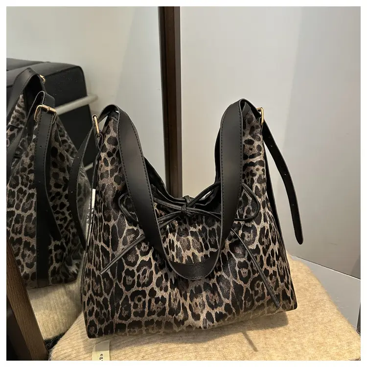 Leopard Print Women's Shoulder Bag 2025 New Style — feature 21