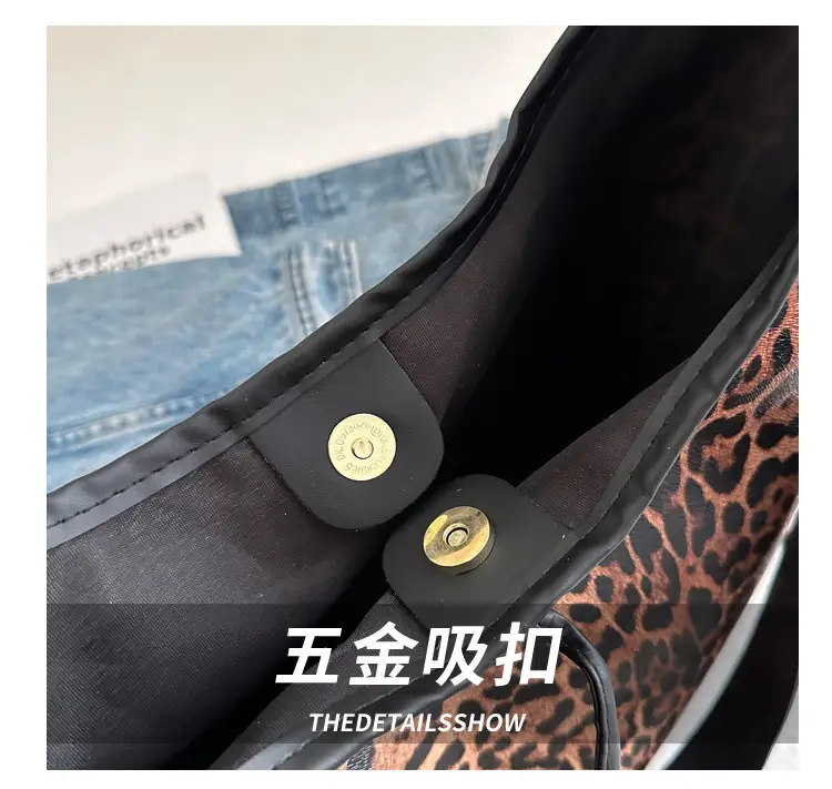 Leopard Print Women's Shoulder Bag 2025 New Style — feature 4
