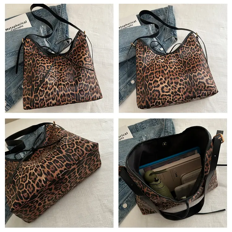 Leopard Print Women's Shoulder Bag 2025 New Style — feature 7