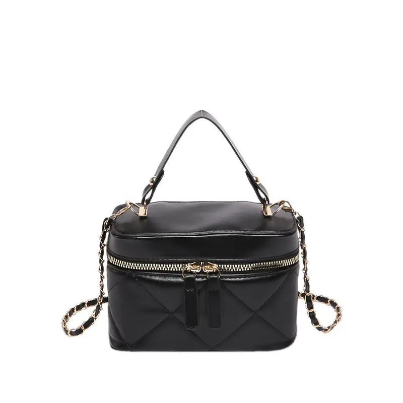 Pink Rhombic Chain Shoulder Crossbody Bag 2025 - Image 10