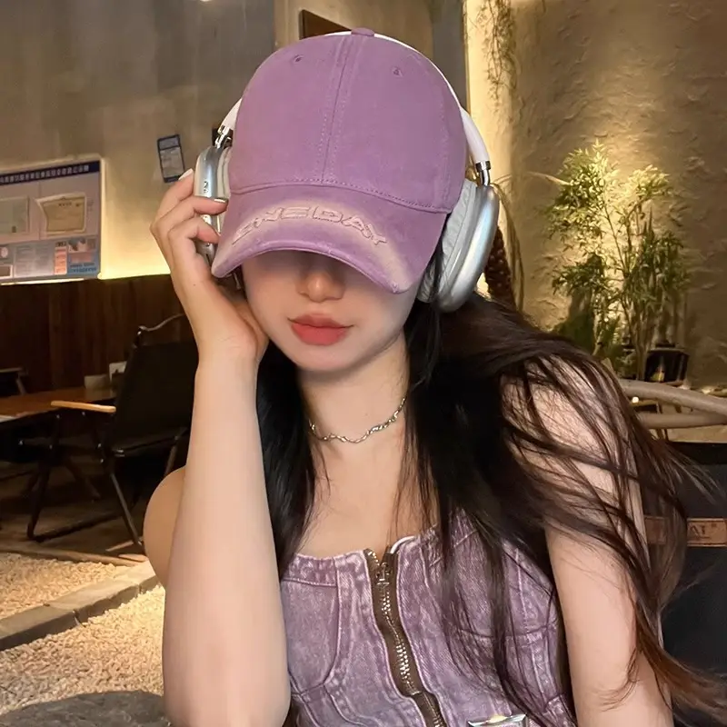 Purple Vintage Baseball Cap for Men Women - Image 9