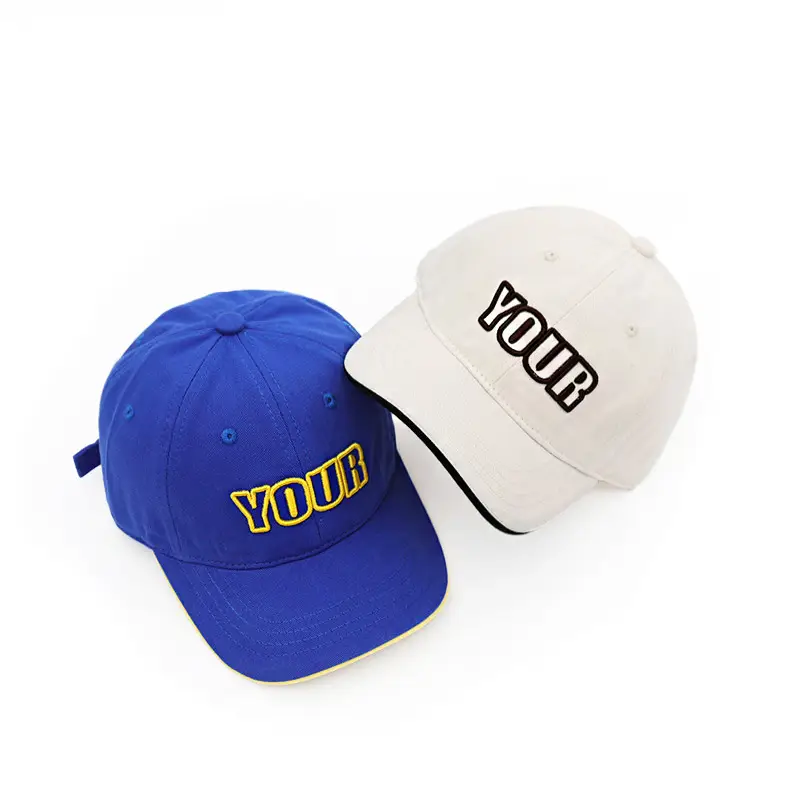 Children's Purple Embroidered Baseball Cap - Image 8