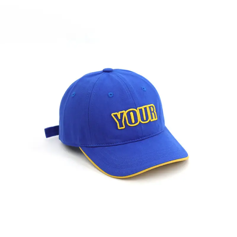 Children's Purple Embroidered Baseball Cap - Image 6