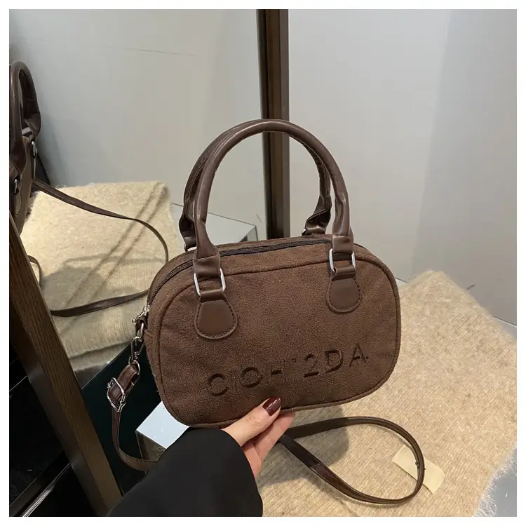 Women's Soft Leather Shoulder Bag with Cute Charm — feature 10