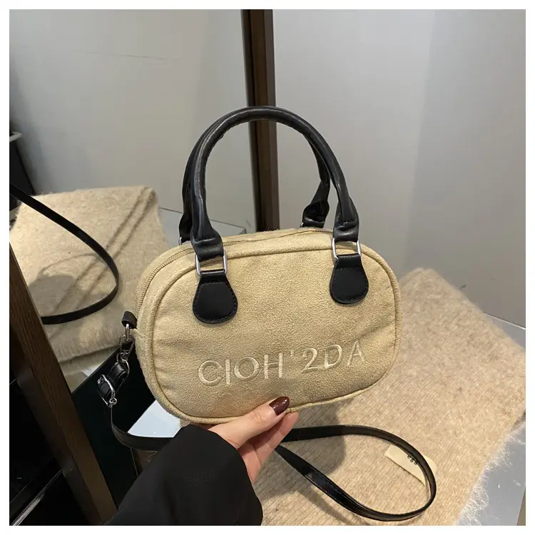 Women's Soft Leather Shoulder Bag with Cute Charm — feature 12