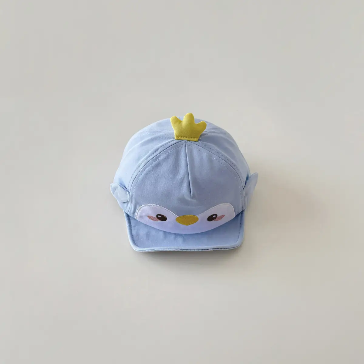 Brown Cartoon Baby Cap with Face Design - Image 18