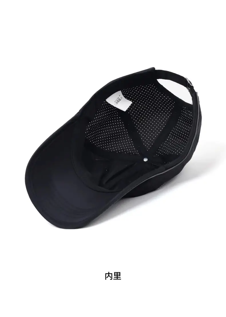 Men Navy Blue Sports Cap 2025 Summer — feature 11