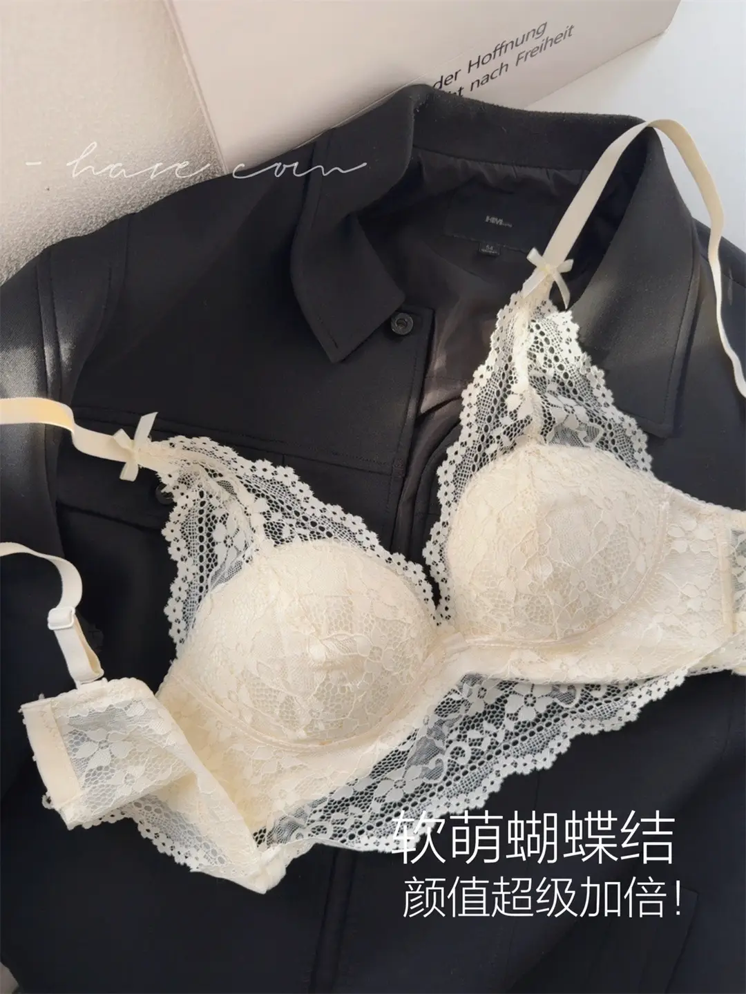 Dragon Heart Upgraded 2.0 Small Chest Push-up Underwear Women's Non-steel Ring Neck Pure Desire French Lace Sexy Inner Bra — feature 15