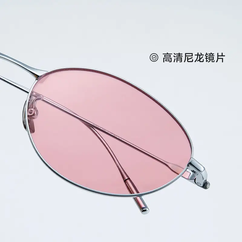 Fakem Titanium Oval Sunglasses UV Protection Women - Image 11