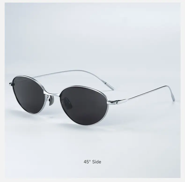 Fakem Titanium Oval Sunglasses UV Protection Women β feature 10