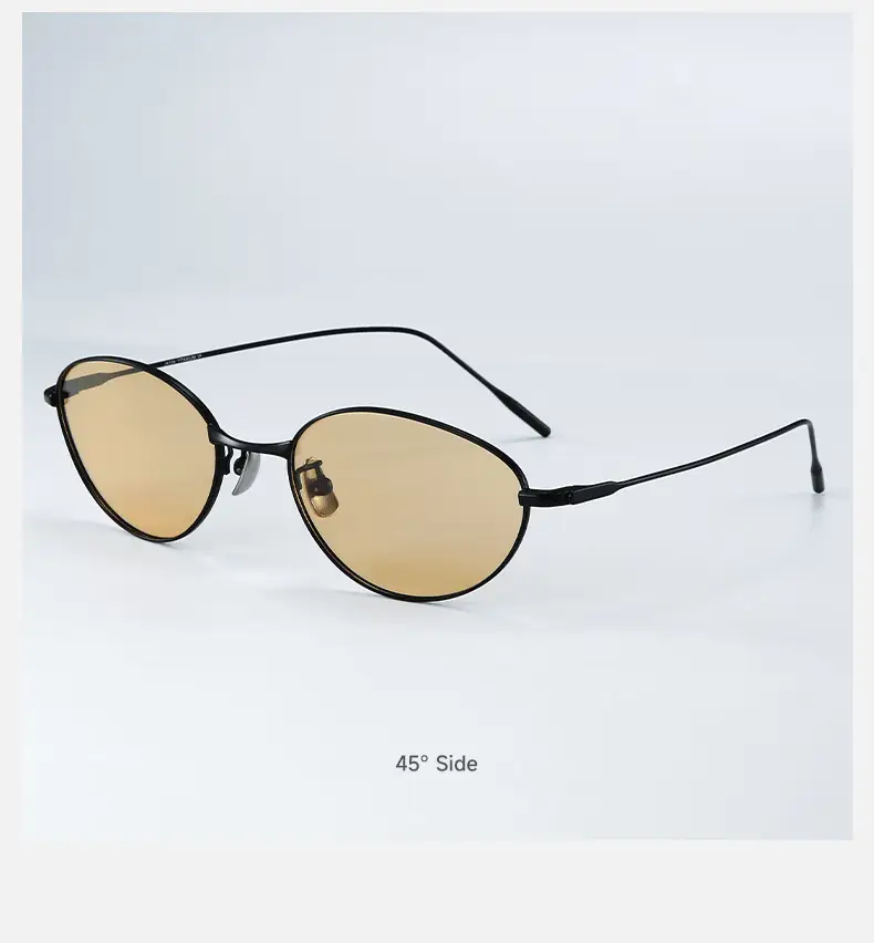 Fakem Titanium Oval Sunglasses UV Protection Women β feature 18