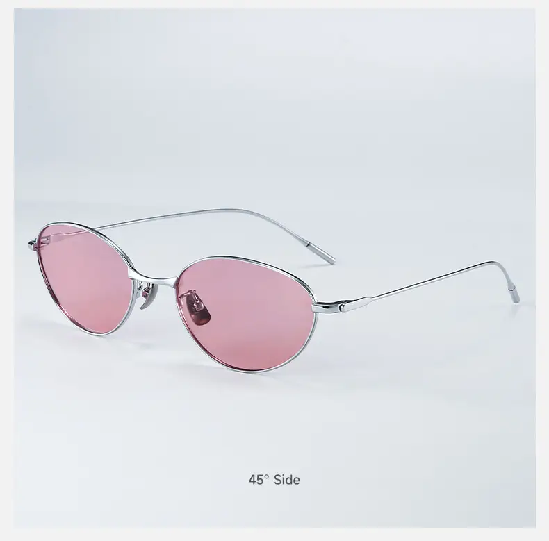 Fakem Titanium Oval Sunglasses UV Protection Women β feature 8