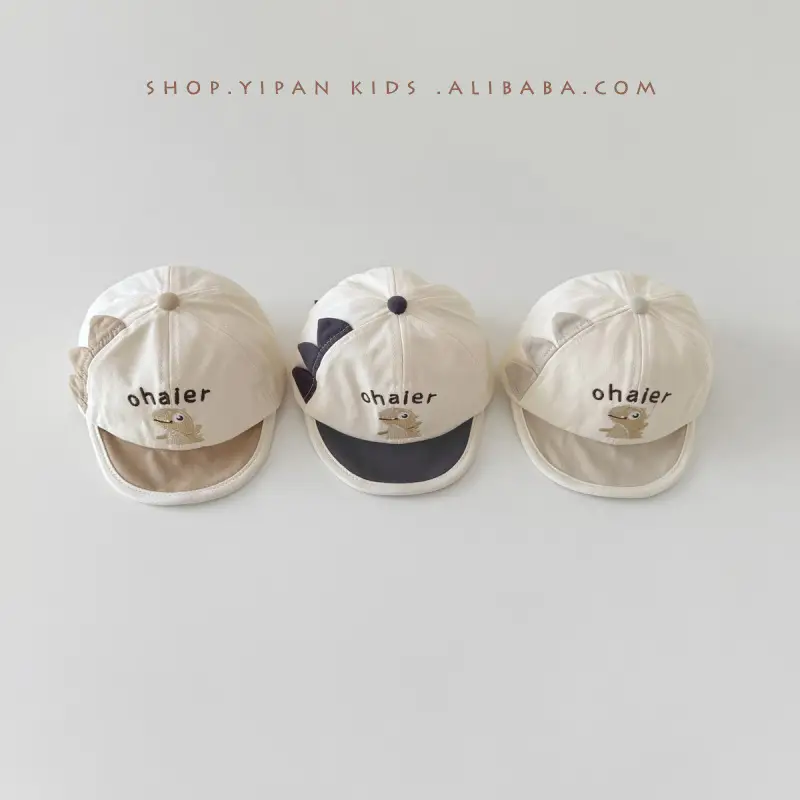 Yipan Kids Dinosaur Cap Spring Autumn 2025 - Image 2