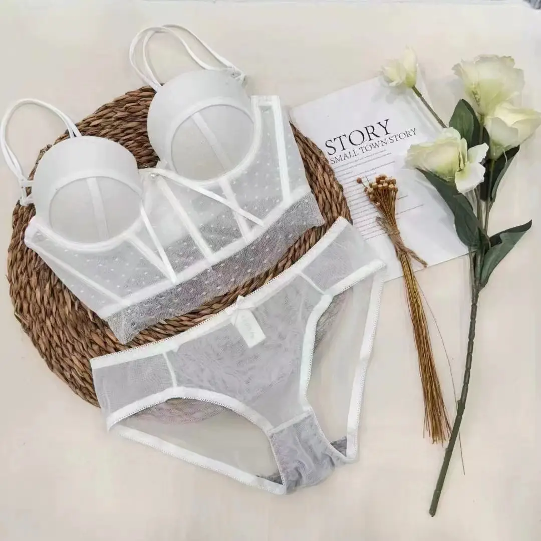 Tito Anti-Sagging Lace Bra Big Chest Small Push Up — feature 4