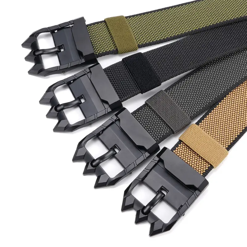 New Men's Rotating Buckle Belt Outdoor Casual All-match Wear-resistant Tactical Belt - Image 7