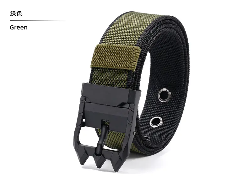 New Men's Rotating Buckle Belt Outdoor Casual All-match Wear-resistant Tactical Belt — feature 16