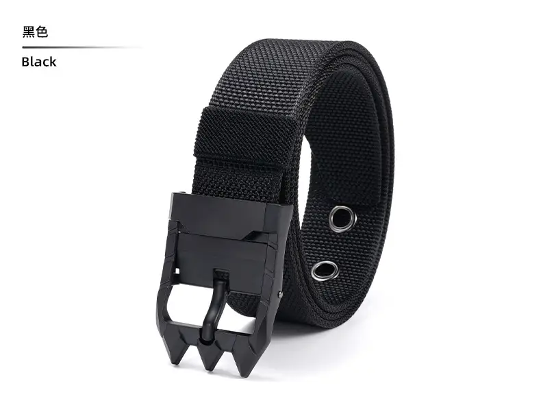 New Men's Rotating Buckle Belt Outdoor Casual All-match Wear-resistant Tactical Belt — feature 17