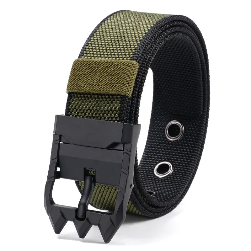 New Men's Rotating Buckle Belt Outdoor Casual All-match Wear-resistant Tactical Belt - Image 3