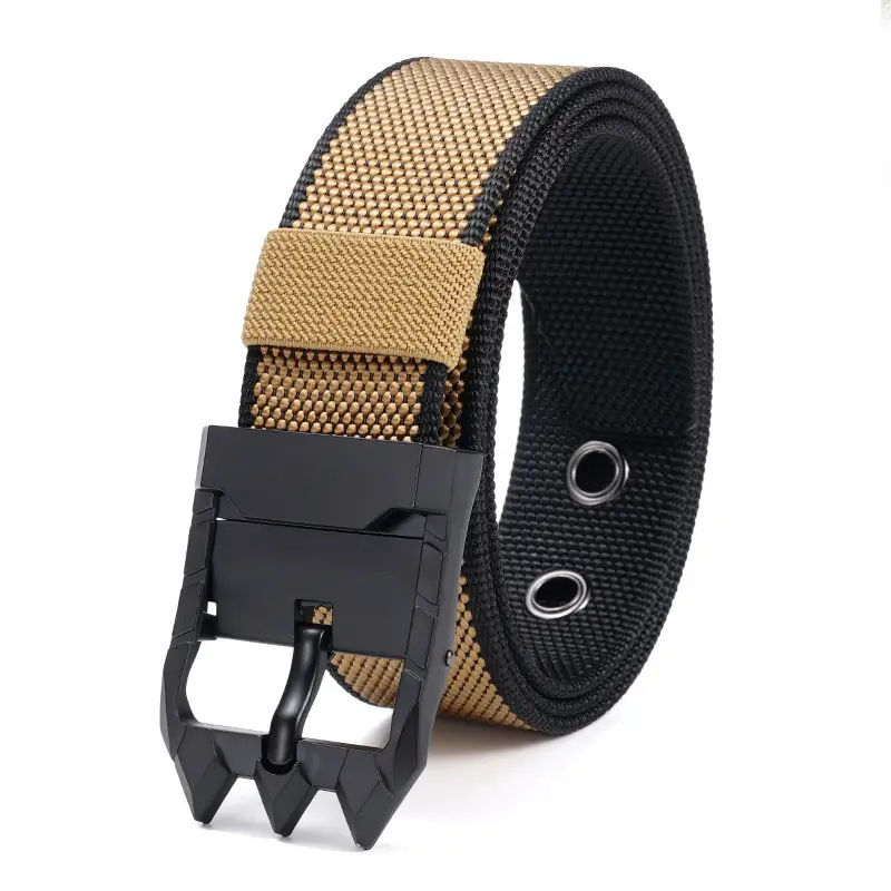 New Men's Rotating Buckle Belt Outdoor Casual All-match Wear-resistant Tactical Belt - Image 4