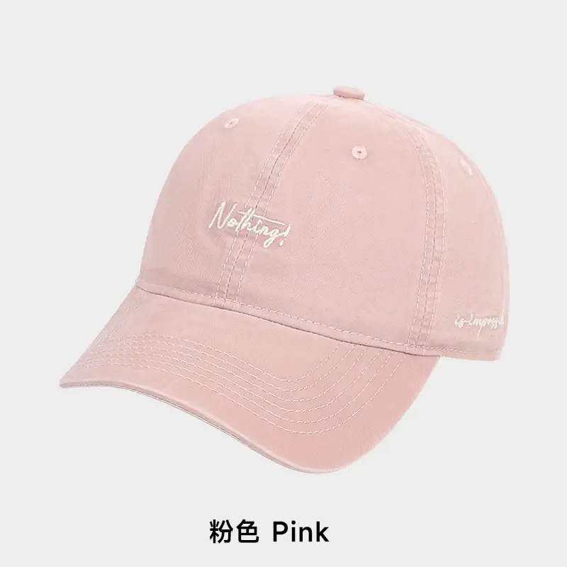 Korean Embroidered Baseball Cap for Men Women - Image 2